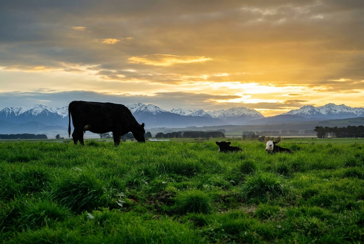 NZ dairy pasture